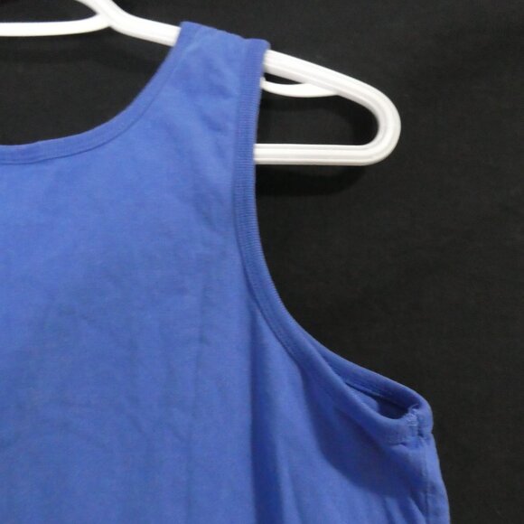 WARDROBE ESSENTIALS | size 16 | Blue Tank Top | 100% Cotton - Picture 10 of 13